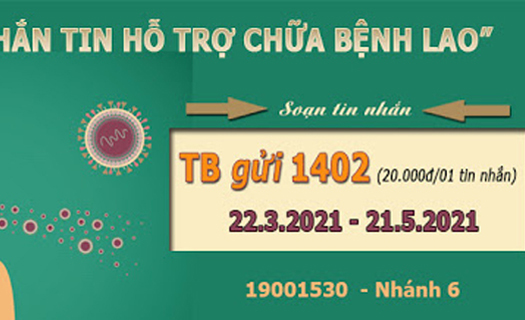 Nhắn tin ủng hộ người bệnh lao